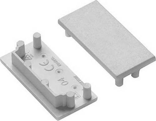 Brumberg Endstück aus Kunststoff in Weiß, B: 33 mm, H: 16 mm - Bild 1