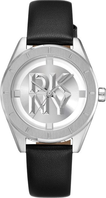 DKNY Armbanduhr Chambers Midi, Quarz, Edelstahl, 34 mm, Damen - Bild 1