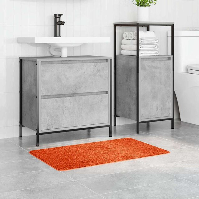 Rutschfeste Badematte Yiwydaa in Orange, B/T: 80 x 50 cm - Bild 1