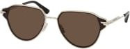 Bottega Veneta BV 1271S Sonnenbrille, Vollrand, Rund, Metall, Unisex - Bild 1