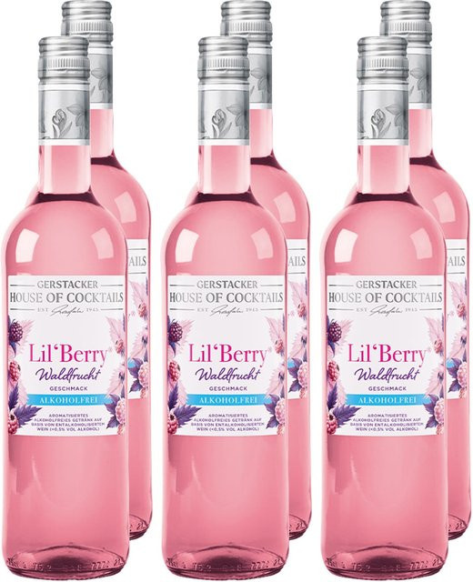 Lil´Berry Waldfrucht alkoholfrei 6 x 0,75 l - Bild 1