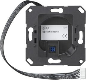 Gira Sprecheinsatz Türkommunikation Audio Intercom in Schwarz 141400 - Bild 1