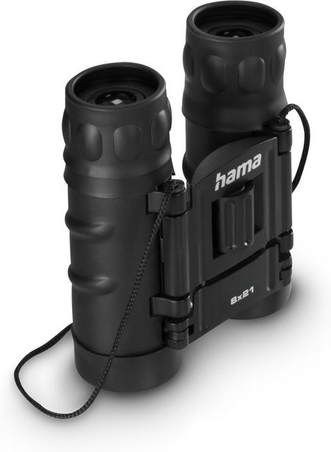 Hama Fernglas Vision 8x21 Dachkant BK7 in Schwarz - Bild 1