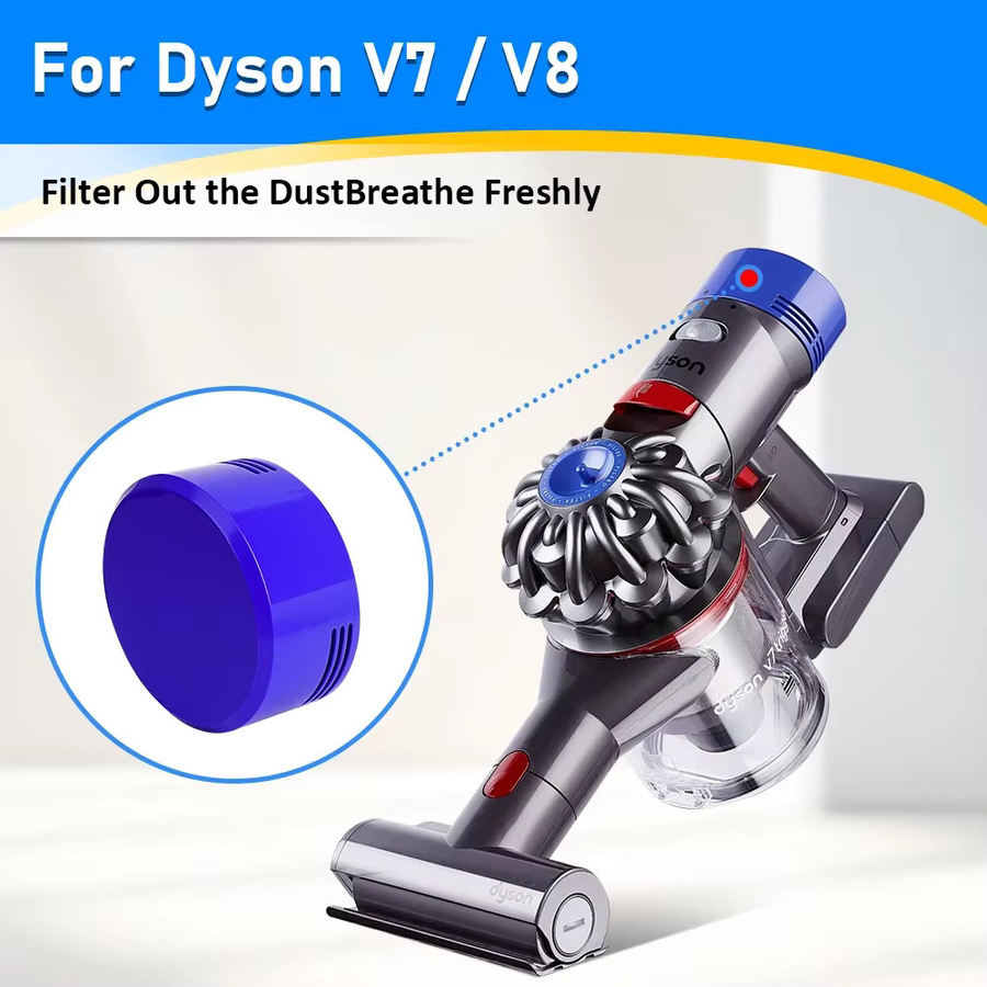 Dyson Vorfilter und Nachfilter-Set als Ersatzteil-Set für V7 V8 Absolute Animal Akku-Staubsauger - Bild 3