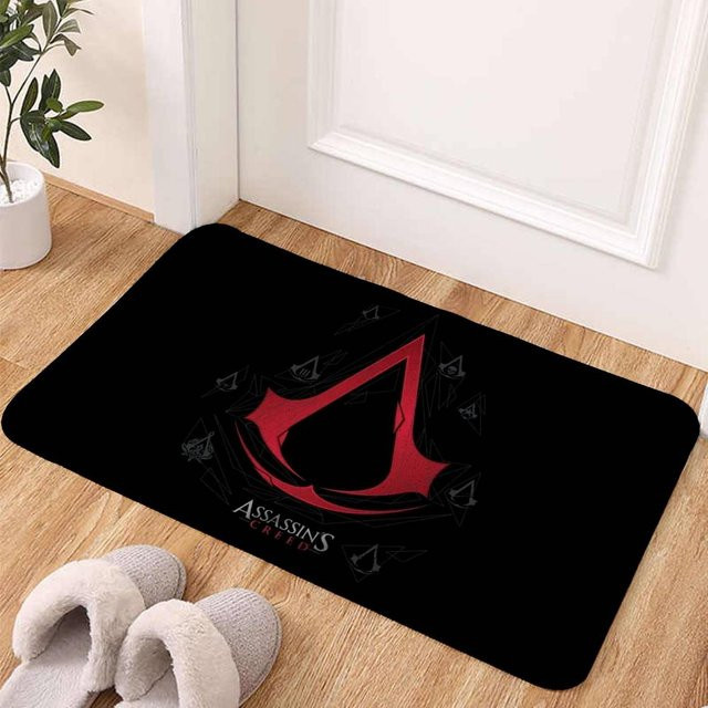 Beast Kingdom Assassins C-Creed Teppich als Antirutschmatte und Fußmatte in Schwarz - Bild 1