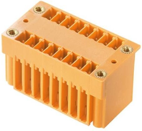 Weidmüller Stiftgehäuse-Platine BC/SC in Orange, 50 Stück, Rastermaß: 3,81 mm - Bild 1