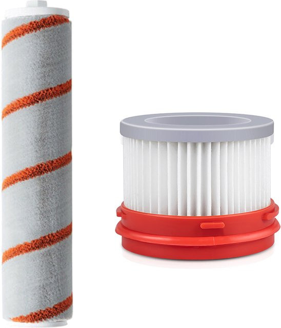 Dreame Ersatzteil-Set mit weicher Bürstenrolle und HEPA-Filter sowie Milbenentfernungs-Bürstenrolle für kabellose Handstaubsauger V8 V9 V9B V9D V9P XR V10 V11 in Multicolour - Bild 1