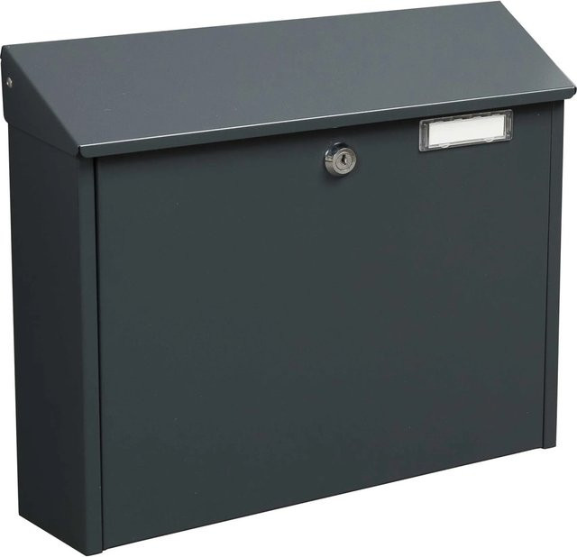 MEFA Briefkasten Trend 4 in Basaltgrau, B/T/H: 32 x 36,8 x 11,3 cm - Bild 1