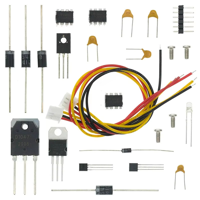DC-Netzteil DIY-Kit mit kontinuierlich einstellbarer Strombegrenzung und Spannungsregler, 0-30V, 2mA-3A, Multicolor - Bild 2