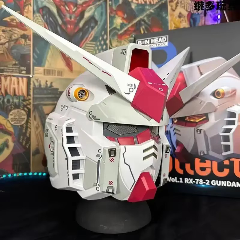 Bandai Gundam RX-78 BN Kopf-Sammlerfigur, Roboterhelm, Modellbausatz - Bild 2