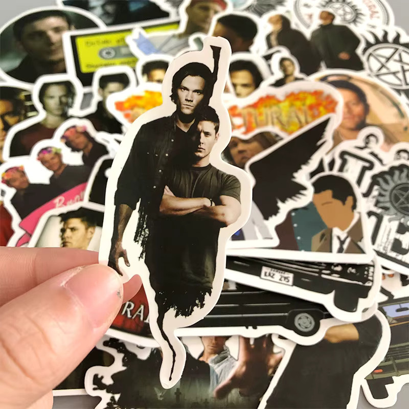 Rspctou Supernatural Aufkleber, Bunt / Mehrfarbig, Set / Bundle - Bild 5