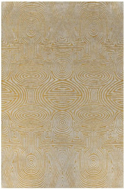 Lola&Moi Teppich Golden Beach in Gold, Orange und Gelb, B: 240 cm, T: 340 cm - Bild 1