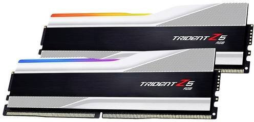 G.Skill Trident Z5 RGB DDR5 Arbeitsspeicher Kit 32GB (2 x 16GB) 6000MHz CL36 Non-ECC 288-Pin DIMM in Silber - Bild 1