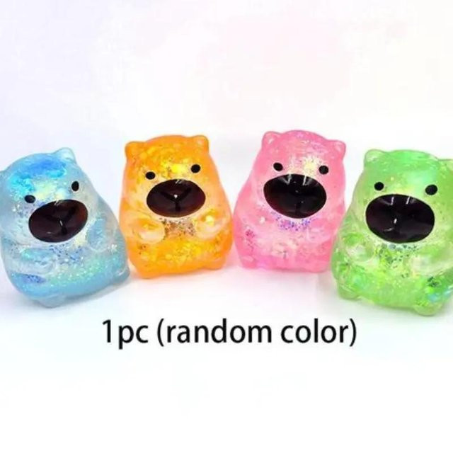 Capybara Malzbonbon Squishy Spielzeug, Mochi Fidget Spielzeug - Bild 1