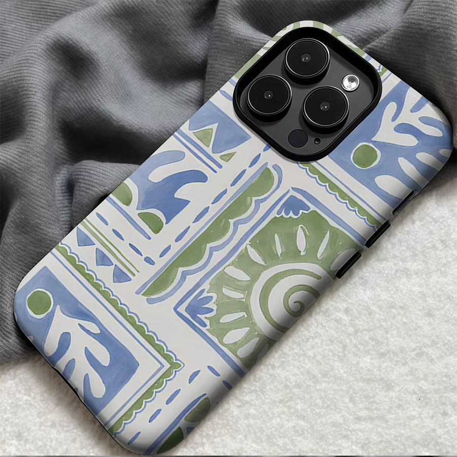 SAGE SUNS Robuste Handyhülle für iPhone 17 16 15 14 13 Pro Max Plus mit Magnetfunktion und Doppelschicht-Schutz, Multicolour - Bild 3
