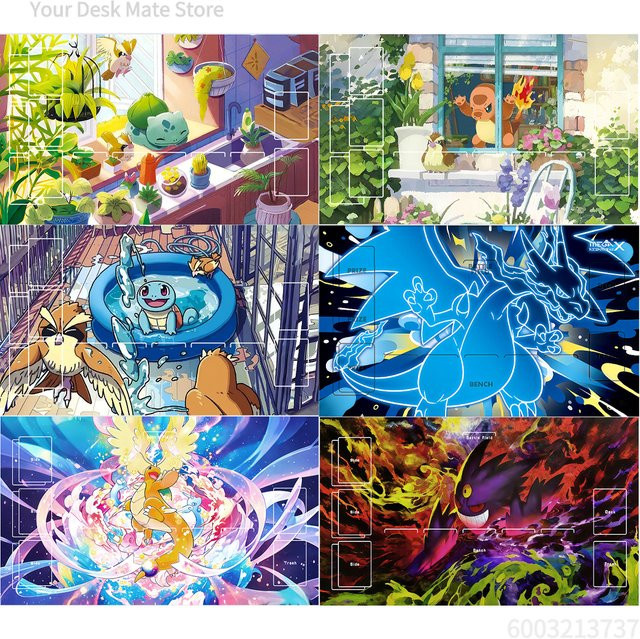 Potdemiel Pokémon Spielmatte, Gummi, Bunt / Mehrfarbig - Bild 1