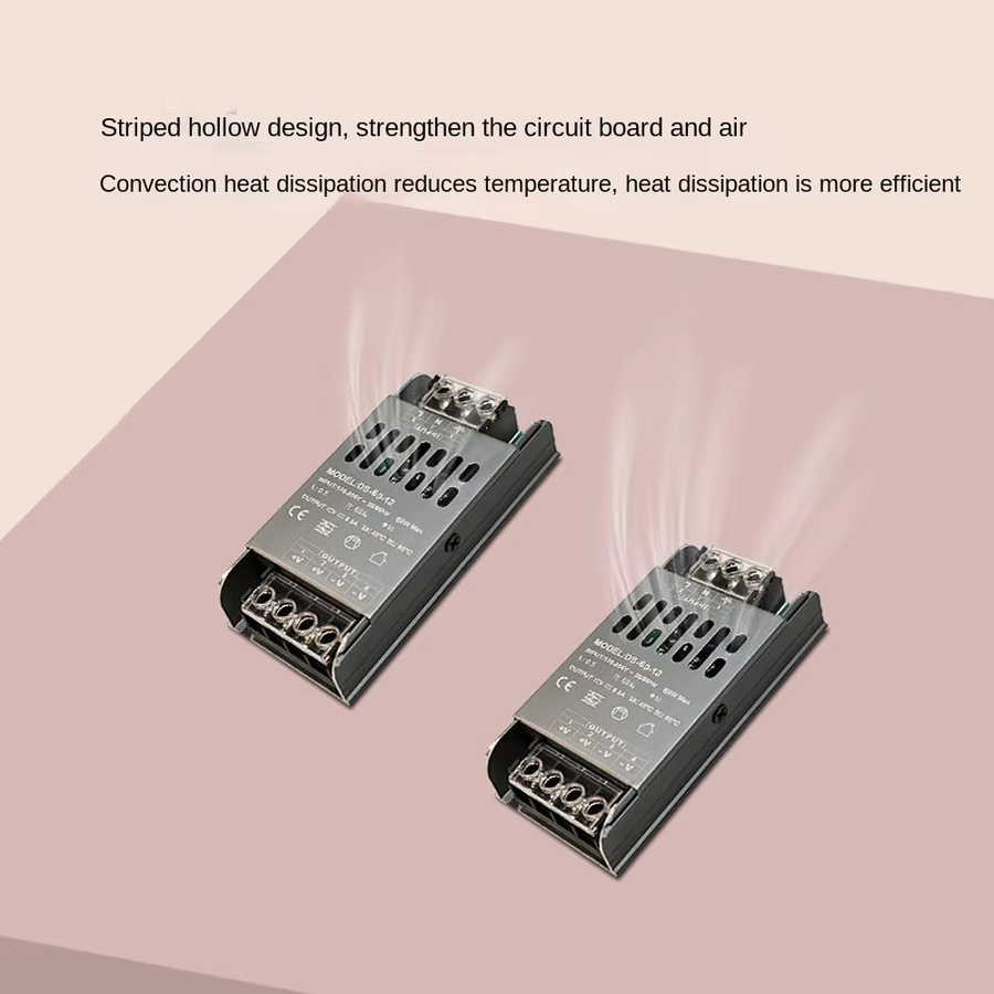 Mini LED Netzteil Transformator AC 220V auf DC 12V oder 24V Ultra dünne Stummschaltung - Bild 3