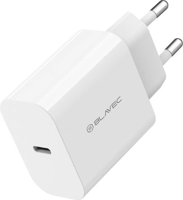 Blavec BC-7 Netzladegerät mit 45W und USB-C Anschluss in Weiß - Bild 1