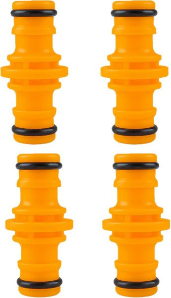 Nongjiale Gartenschlauchverbinder Quick Coupling in Orange, 1/2 Zoll Schlauchkupplung für die Bewässerung - Bild 1