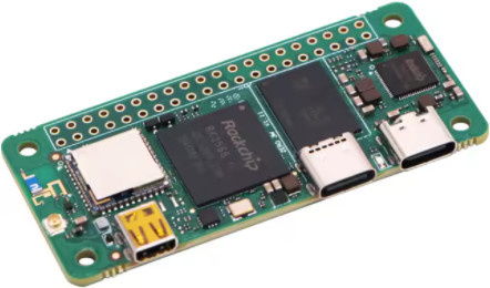 Radxa Zero 3W Einplatinen-Computer Entwicklungsboard mit RK3566 4-Kern, WiFi 6 und Bluetooth 5G in Grün - Bild 1