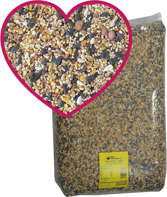 MeinWildvogel Vital Vogelfutter Ganzjahresfutter für Wildvögel und Gartenvögel, 30 kg - Bild 1
