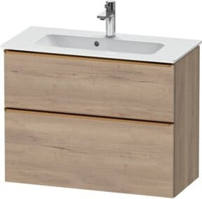 Duravit Waschtischunterschrank D-Neo Compact in Beige, wandhängend, B/T/H: 81 x 37,2 x 62,5 cm - Bild 1