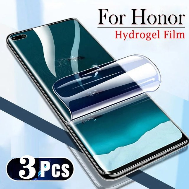 3 Stück transparente Hydrogelfolie Displayschutzfolie für Honor Magic 6 Lite, Magic 5, Magic 4 und Magic 7 - Bild 1
