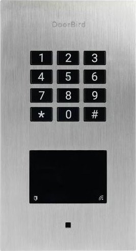 DoorBird Code-Tastatur mit RFID für Unterputz-Montage, IP65, silber - Bild 1