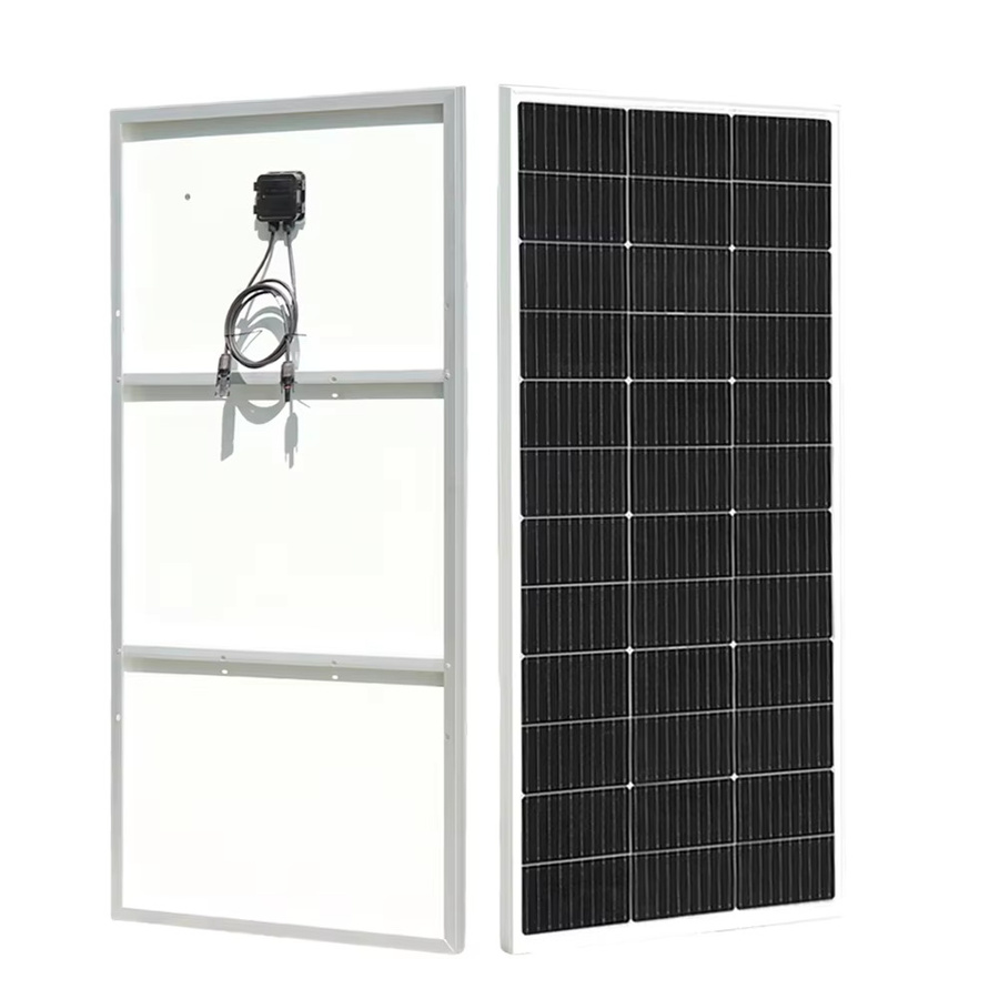 xinpuguang Solarpanel mit Aluminiumrahmen in Schwarz für Wohnmobil und Zuhause - Bild 7