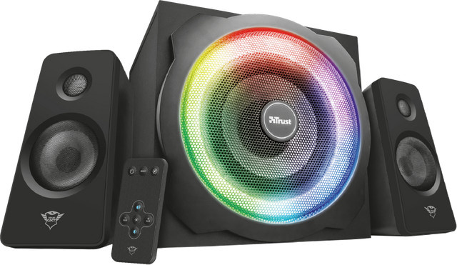 Trust Gaming GXT 629 Tytan 2.1 Stereo-Subwoofer-System für PC in Schwarz - Bild 2