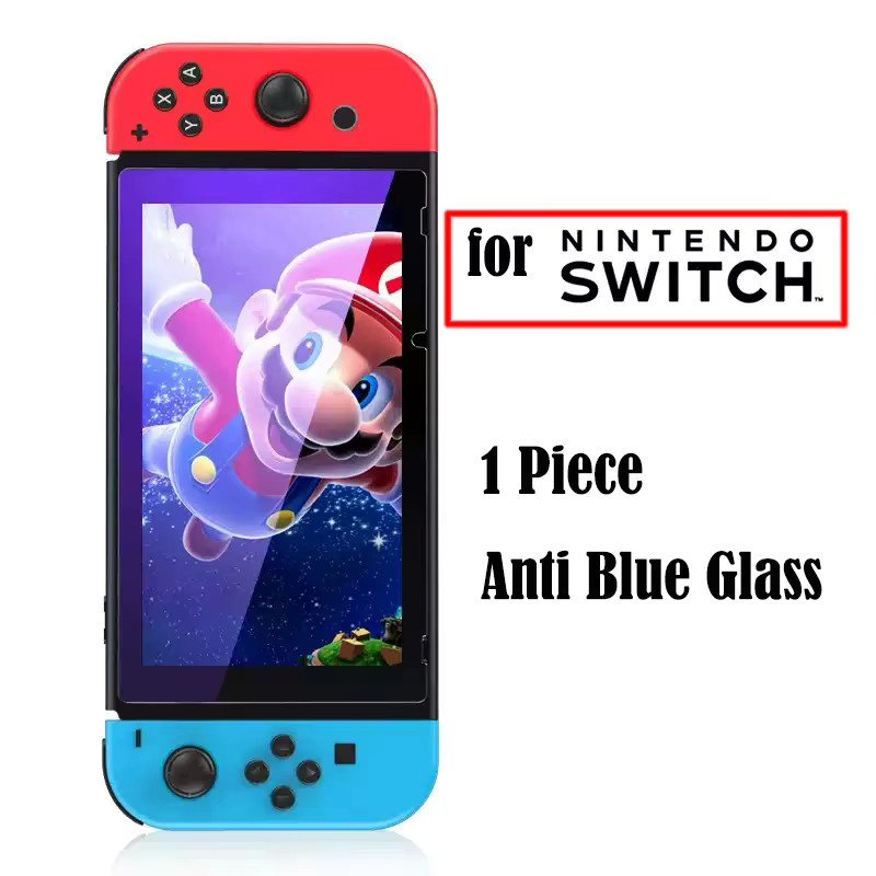 Mattes gehärtetes Glas für Nintendo Switch NS Lite als Anti-Blau Bildschirmschutz in Transparent - Bild 6
