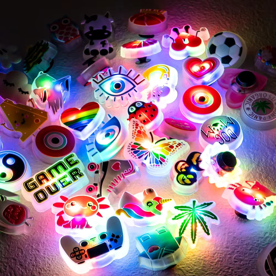 Schuh Charms LED, Leuchtende Cartoon Tier, Unisex - Bild 2