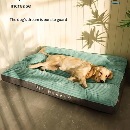 Orthopädisches Hundebett WTEMPO als Loungesessel für große Rassen, beige, B/T/H: 120 x 95 x 7 cm