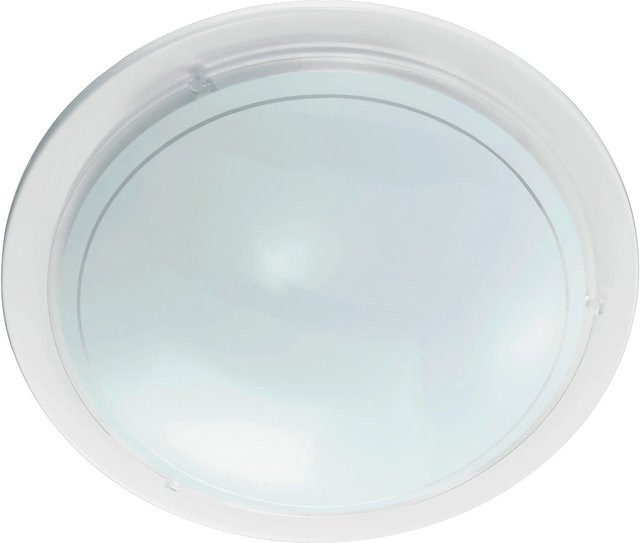 Eglo Deckenleuchte Planet in Weiß aus Stahl und Glas - Bild 1