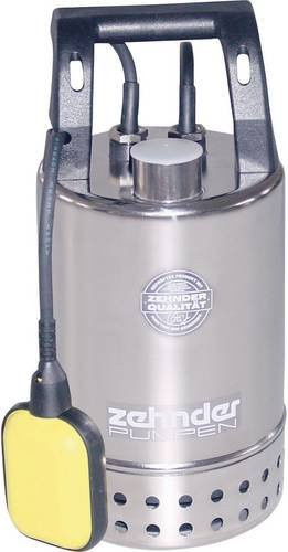 Zehnder Pumpen 15225 Schmutzwasser-Tauchpumpe aus Edelstahl in Silber mit 9500 l/h Förderleistung und 14m Förderhöhe - Bild 1