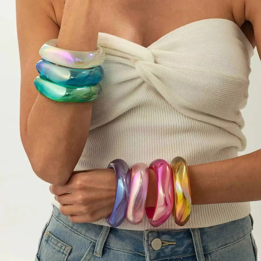 Lacteo Armbänder, Harz, Bunt, Transparent, Damen - Bild 2