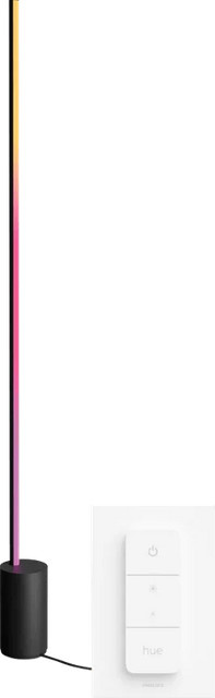 Philips Hue Gradient Signe Stehleuchte White & Color, Schwarz, inkl. Dimmer - Bild 1