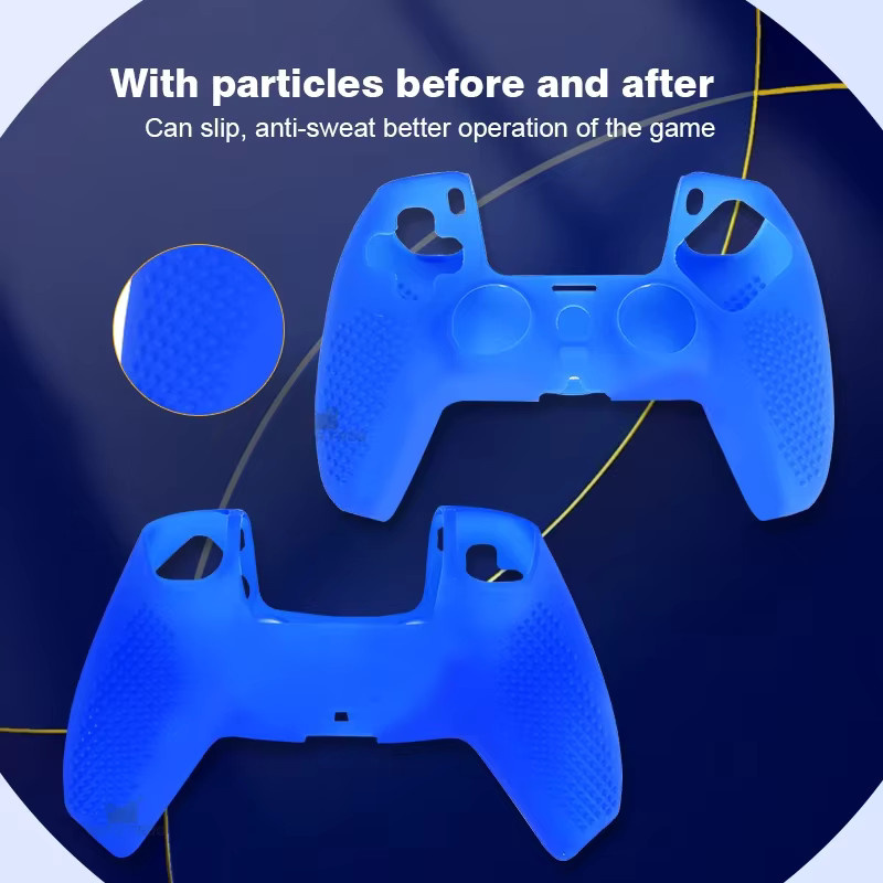 DATA FOG PS5-Controller-Abdeckung in Purple, rutschfeste und stoßfeste Schutzhülle für dein Playstation 5-Gamepad - Bild 3