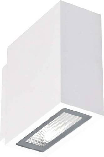 Brumberg LED-Wandleuchte Up-Down in Weiß mit Aluminium und Glas, 6W, IP54 - Bild 1