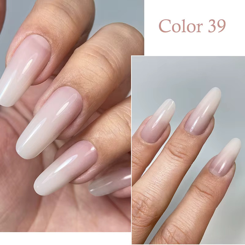 MSHARE Acrygel Nagelgel, milky white 01, 150 ml - Bild 2