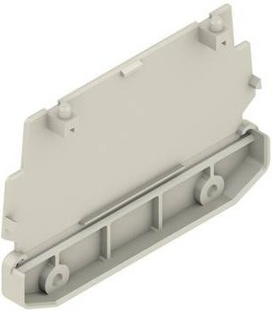Weidmüller Abschlussplatte AP 110 D GY 1188660000 geschlossen, Kunststoff, Grau, 10 Stück, L: 71,7 mm, B: 22 mm - Bild 1