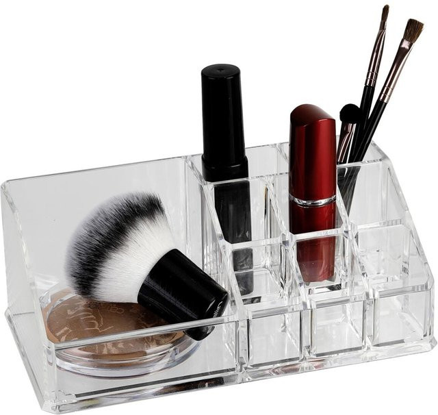 Axentia Organizer aus transparentem Kunststoff B/H/L: 17,3 x 6,5 x 9,3 cm - Bild 1
