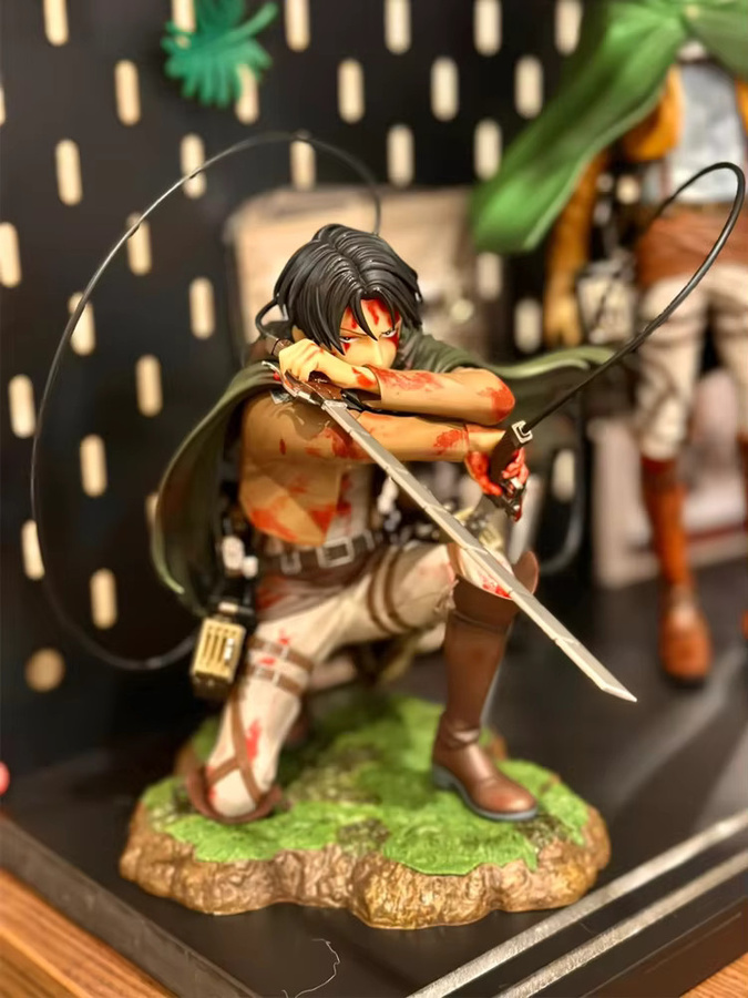 Kotobukiya Attack On Titan Levi Ackerman Anime Figur, Einzelfigur, Bunt / Mehrfarbig, Kunststoff - Bild 6