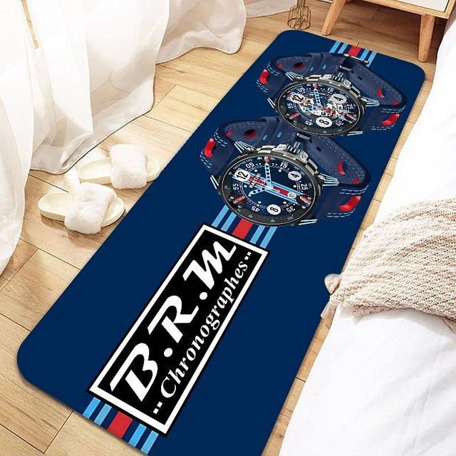 Karpetti Martini Racing Teppich Set, blau, Maschinenwaschbar, B/T: 50 x 80 cm und 50 x 150 cm - Bild 1