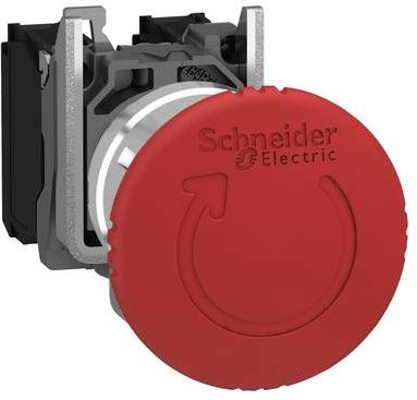 Schneider Electric Not-Aus-Schalter aus Metall in Rot - Bild 1