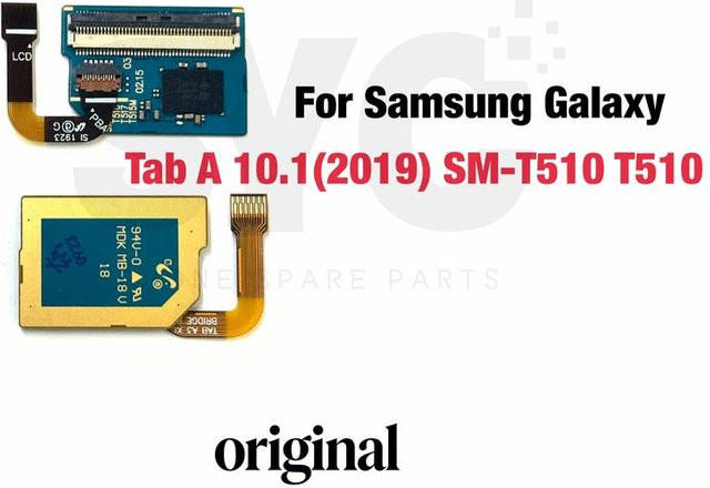 Samsung Ersatz Flexkabel für LCD Display Touchscreen Panel Anschlussplatine passend für Tab A 10.1 2019 T510 T515 in Blau - Bild 1