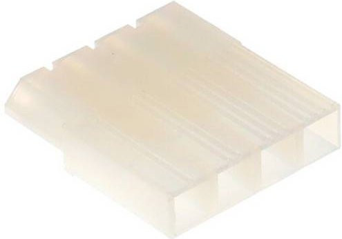 Molex Buchsengehäuse-Kabel mit 4 Polen in Transparent - Bild 1