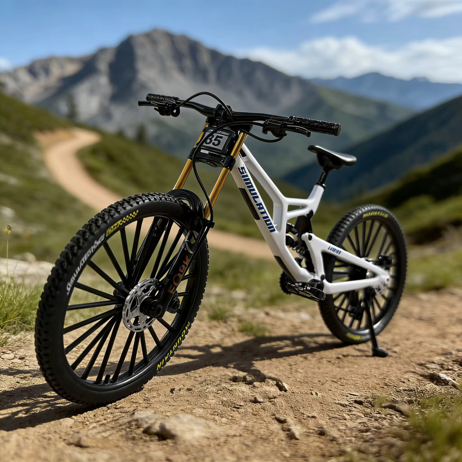 HRZPACT DH Downhill-Fahrradmodell, Spielzeugfahrzeug - Bild 2