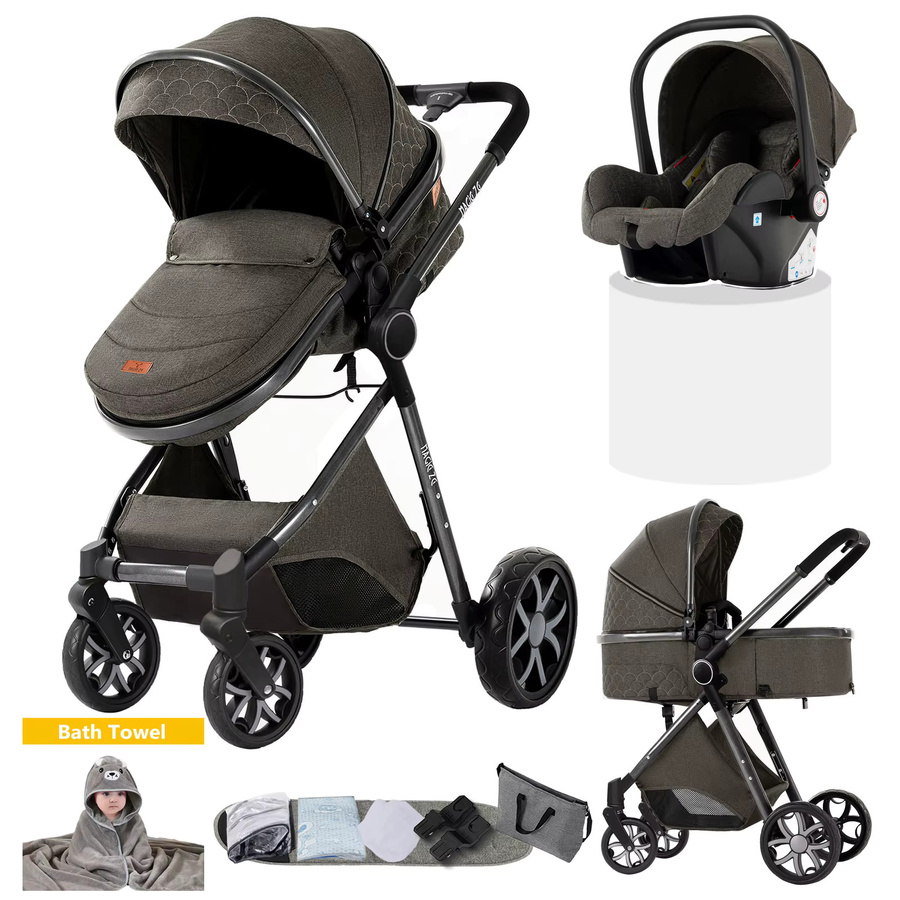 Leichter Buggy von Oubeauou in Braun - Bild 8