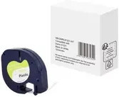 DYMO LetraTag Schriftbandkassette S0721660 Schwarz auf Weiß - Bild 1